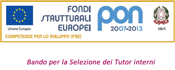 GRADUATORIA DEFINITIVA TUTOR PON-FSE 2011/2012 Pubblicata la graduatoria DEFINITIVA per l’assegnazione degli incarichi di Tutor per i progetti PON-FSE 2011/2012. Accedi alla GRADUATORIA
