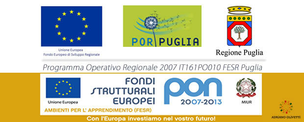 Prot. n. 7926/C40/B             del     19/10/2011 AVVISO PUBBLICO DI BANDO DI GARA PON 2007-2013 FESR “Ambienti per l’Apprendimento” – 2007IT161PO004 IL DIRIGENTE SCOLASTICO Visto l’Avviso AOODGAI/5685 del 20/04/2011 relativo alle Azioni previste dal Programma Operativo Nazionale “Ambienti per l’Apprendimento” – 2007IT161PO004 – finanziato con il FESR.  Annualità 2011, 2012 e 2013; […]