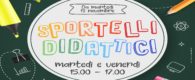 ORARIO SPORTELLI DIDATTICI Nei giorni di martedì e venerdì dalle ore 15.00 alle ore 17.00 sono attivi gli sportelli didattici per il recupero e il potenziamento delle competenze nelle seguenti discipline: Italiano – Latino – Greco – Storia: Prof. Danilo BERTOLI Storia dell’Arte: Prof.  Michele NAPOLITANO Scienze Naturali – Fisica […]
